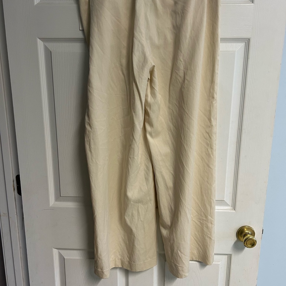 Wonderly Cream Wide Leg Pants